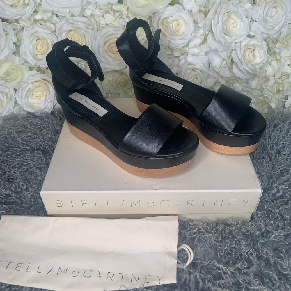 🚫 SOLD Stella McCartney Flat Sandal Platforms ~ 37